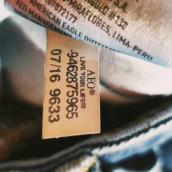 💥175 American Eagle 360 Distressed Super Stretch Ankle Jegging - Picture 6 of 11